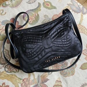 Ted Baker Janaa Quilted Bow Double Pouch Crossbody.